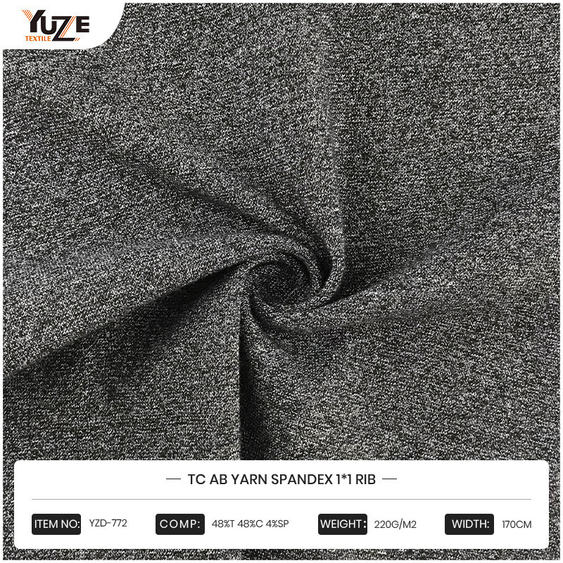 YZD-772 টিসি এবি ইয়ার্ন স্প্যানডেক্স 1*1 আরজেবি