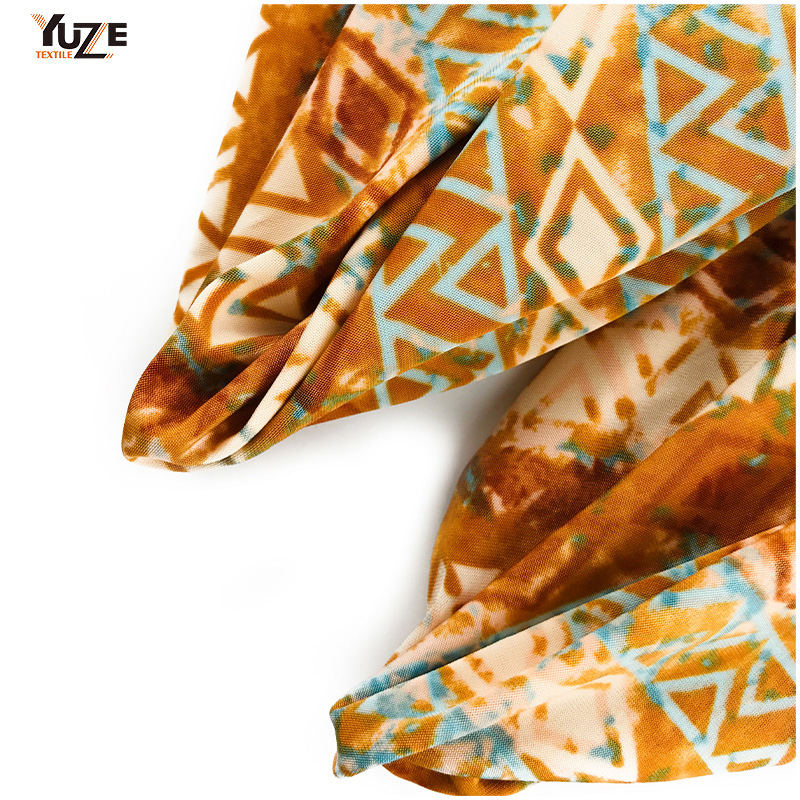 YZS20-528-4 এফডিওয়াই স্প্যানডেক্স প্রিন্ট