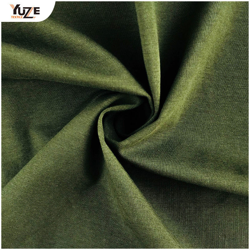 YZK-080029 40s সিটিএন স্প্যান জার্সি সহ এনজাইম ওয়াশ কুল টাচ