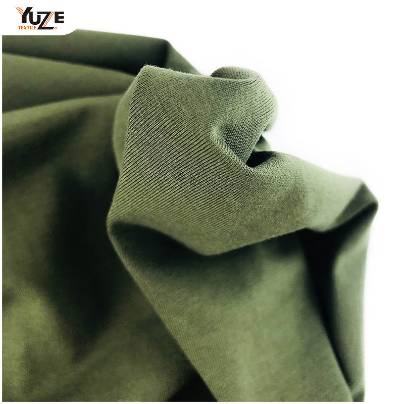 YZK-080029 40s সিটিএন স্প্যান জার্সি সহ এনজাইম ওয়াশ কুল টাচ