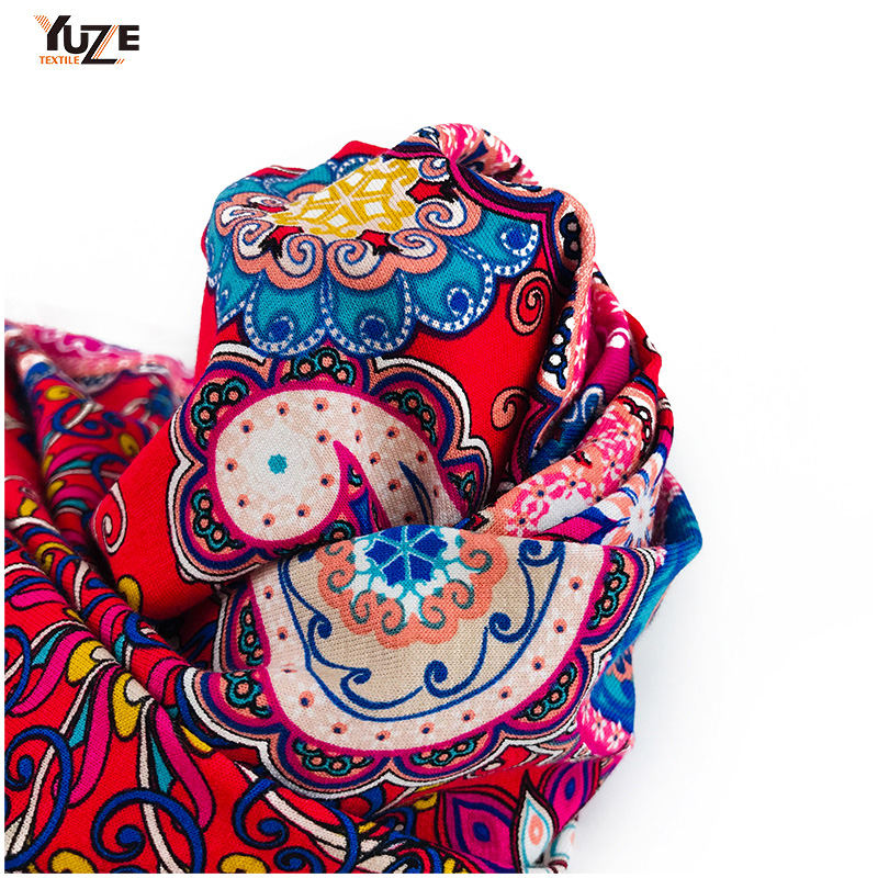 YZMY-170715 রেয়ন ওই স্প্যানডেক্স প্রিন্ট