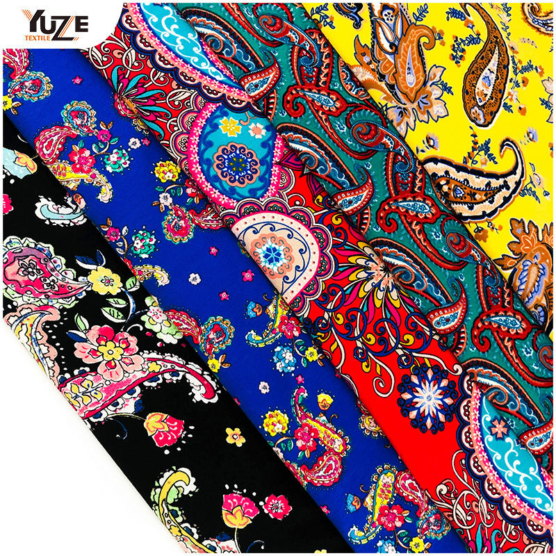 YZMY-170715 রেয়ন ওই স্প্যানডেক্স প্রিন্ট