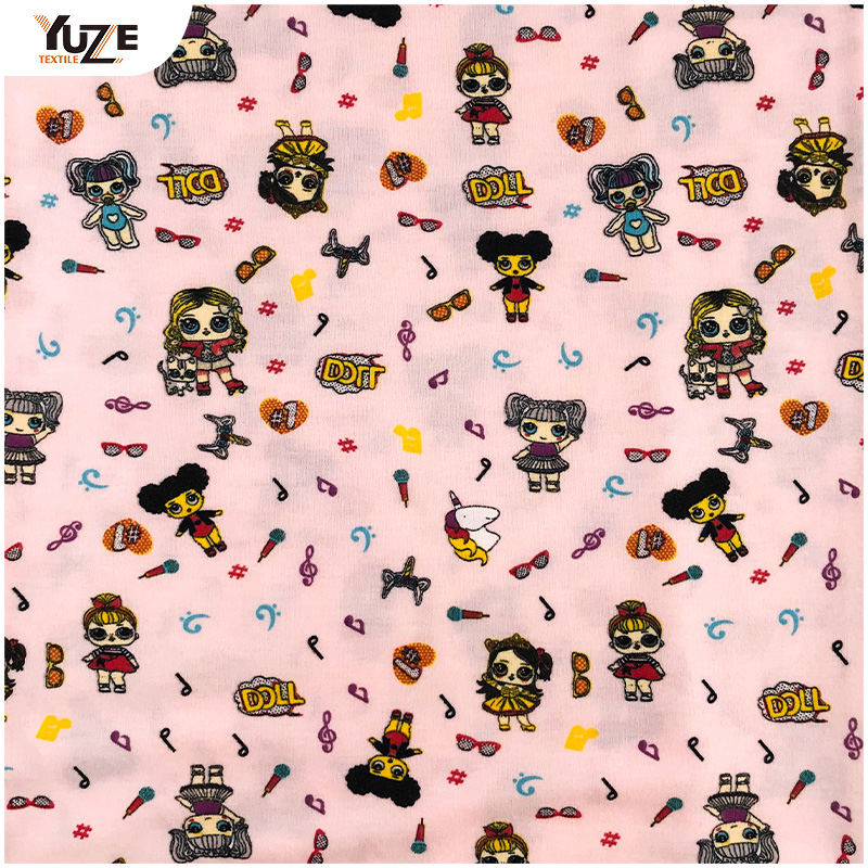 YZS20-726 পলি স্প্যান স্প্যানডেক্স প্রিন্ট