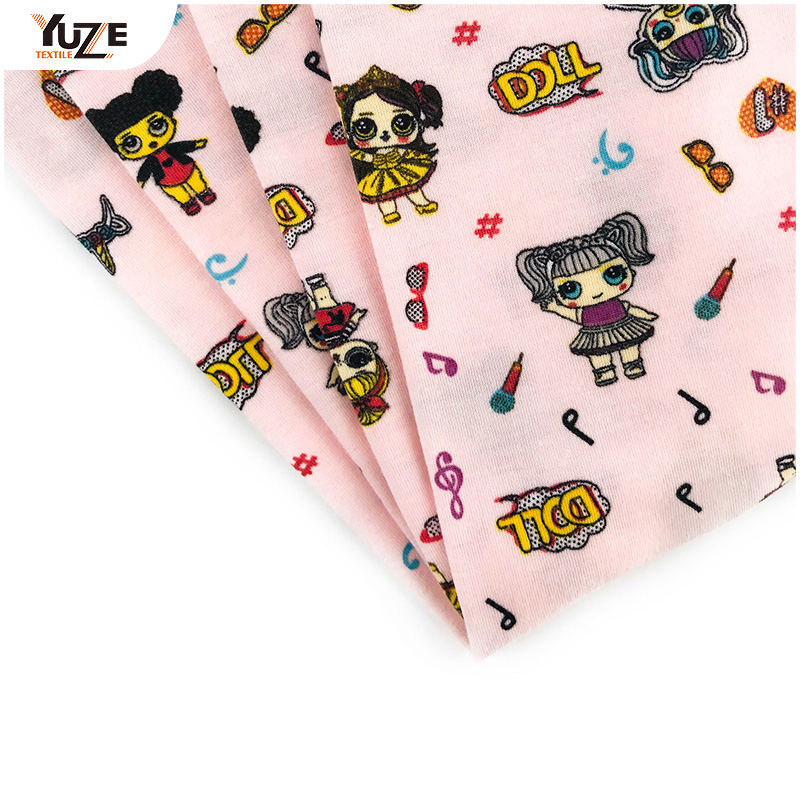 YZS20-726 পলি স্প্যান স্প্যানডেক্স প্রিন্ট