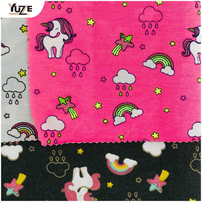 YZS20-726-3 পলি স্প্যান স্প্যানডেক্স প্রিন্ট