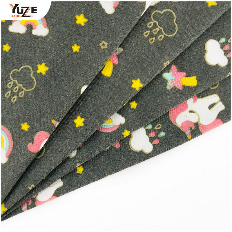 YZS20-726-3 পলি স্প্যান স্প্যানডেক্স প্রিন্ট