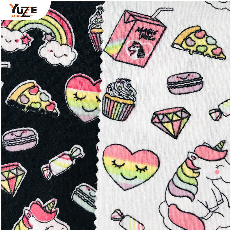 YZS20-726-8 পলি স্প্যান স্প্যানডেক্স প্রিন্ট