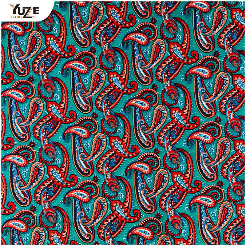 YZS21-125 রেয়ন ওই স্প্যানডেক্স প্রিন্ট