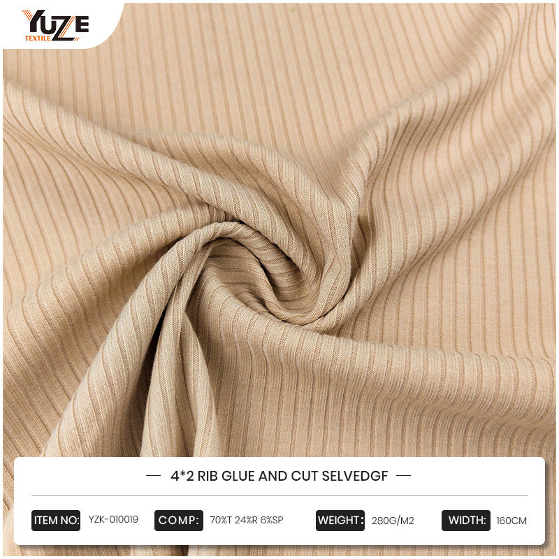 YZK-010019 4*2 পাঁজর আঠালো এবং কেটে সেলভেডজিএফ