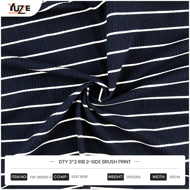 YZK-010055-9 dty 3*2 রিব 2-সাইড ব্রাশ প্রিন্ট