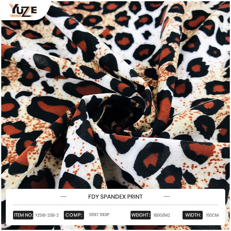 YZS18-238-2 এফডিওয়াই স্প্যানডেক্স প্রিন্ট