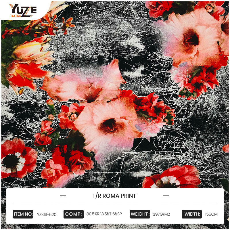 YZS19-620 টি/আর রোমা প্রিন্ট