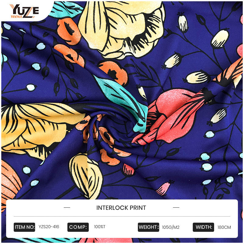 YZS20-416 ইন্টারলক প্রিন্ট