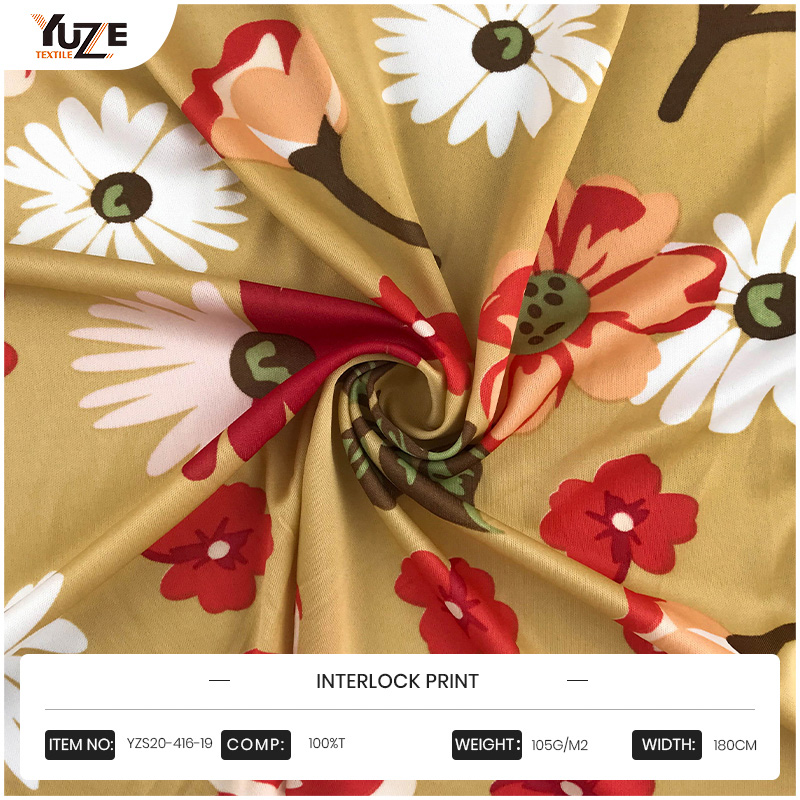 YZS20-416-19 ইন্টারলক প্রিন্ট