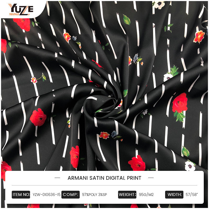 YZW-010636-15 আরমানি সাটিন ডিজিটাল প্রিন্ট