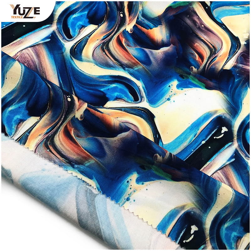 YZW-020612-21 রেয়ন পপলিন ডিজিটাল প্রিন্ট