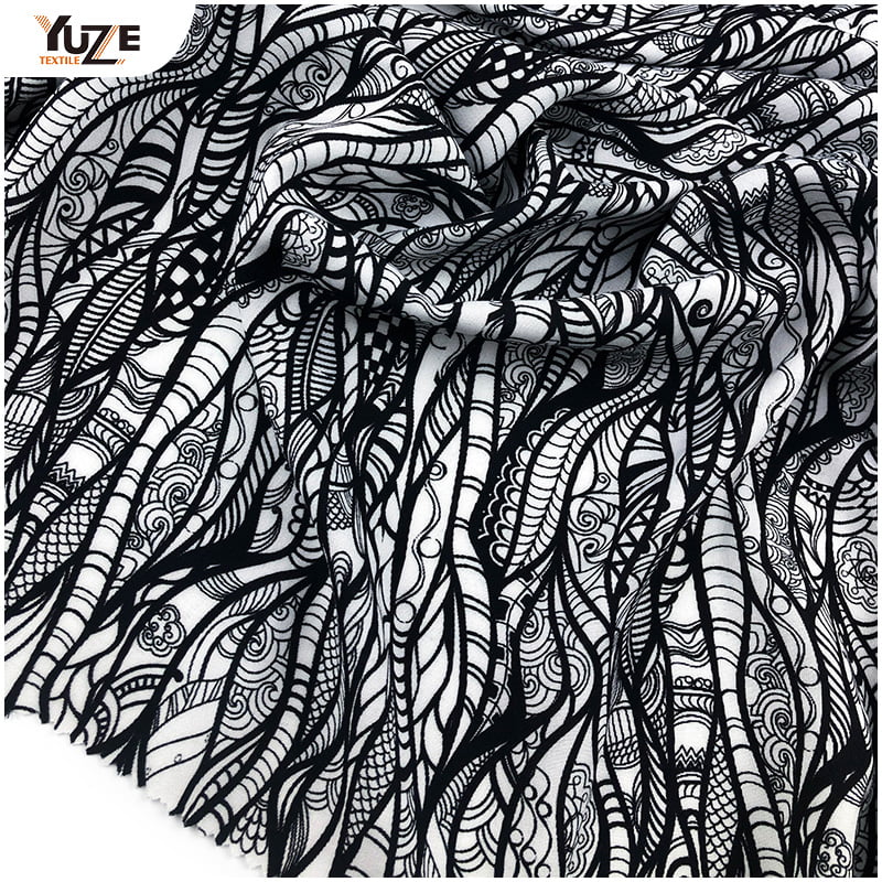 YZW-020612-33 রেয়ন পপলিন ডিজিটাল প্রিন্ট