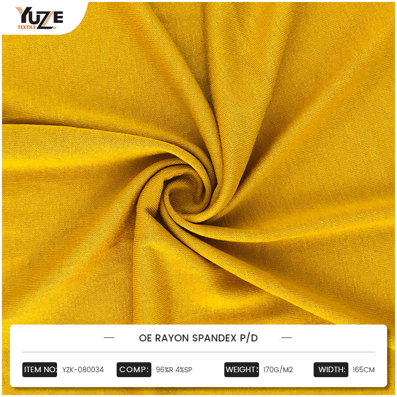 YZK-080034 OE রেয়ন স্প্যানডেক্স পি/ডি