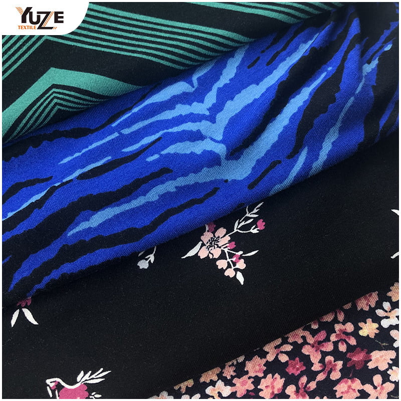 YZK-080316-2 রেয়ন স্প্যান জার্সি