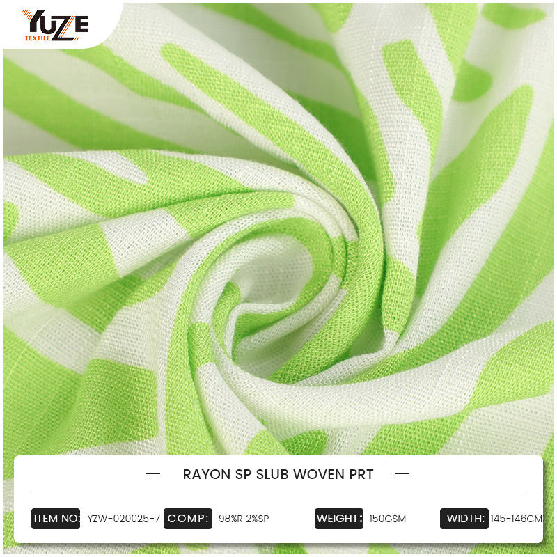 YZW-020025-7 রেয়ন এসপি স্লাব বোনা প্রিট