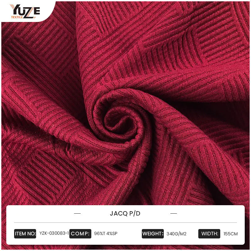 রিঙ্কেল সমস্যাটি ভঙ্গ করা, YZK-030083-1 জ্যাক পি/ডি ফ্যাব্রিক সুবিধাজনক যত্নের নতুন প্রবণতার নেতৃত্ব দেয়